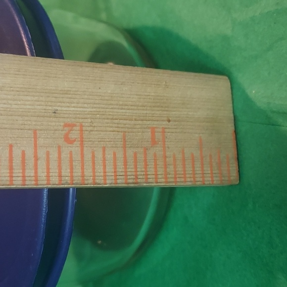 Vintage Pyrex clear glass with lid 2 cups.Made in USA. - Picture 4 of 6